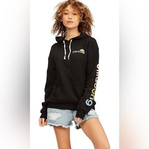 Women’s billabong hoodie, size, medium, worn once